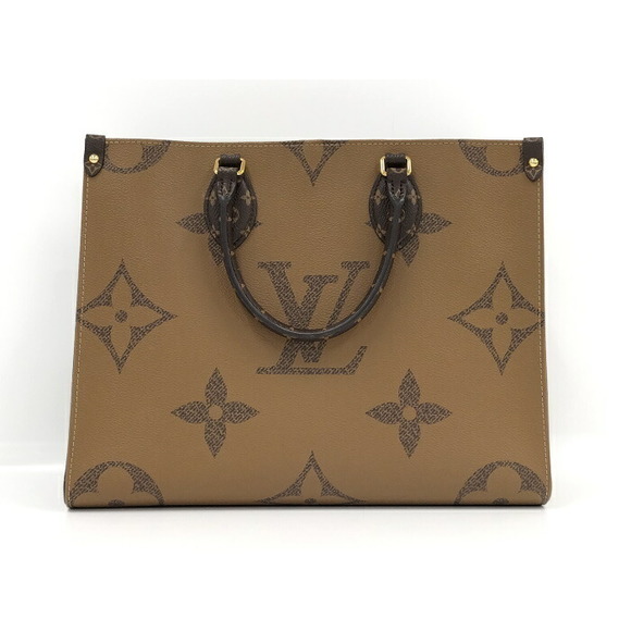 Louis Vuitton Onthego MM Monogram Reverse Tote Bag - Picture 2 of 7